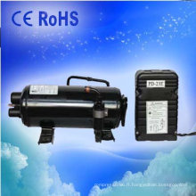 Pièces compresseur équipements CE ROHS rotatif Horizontal pour les fournitures de magasin & supermarché